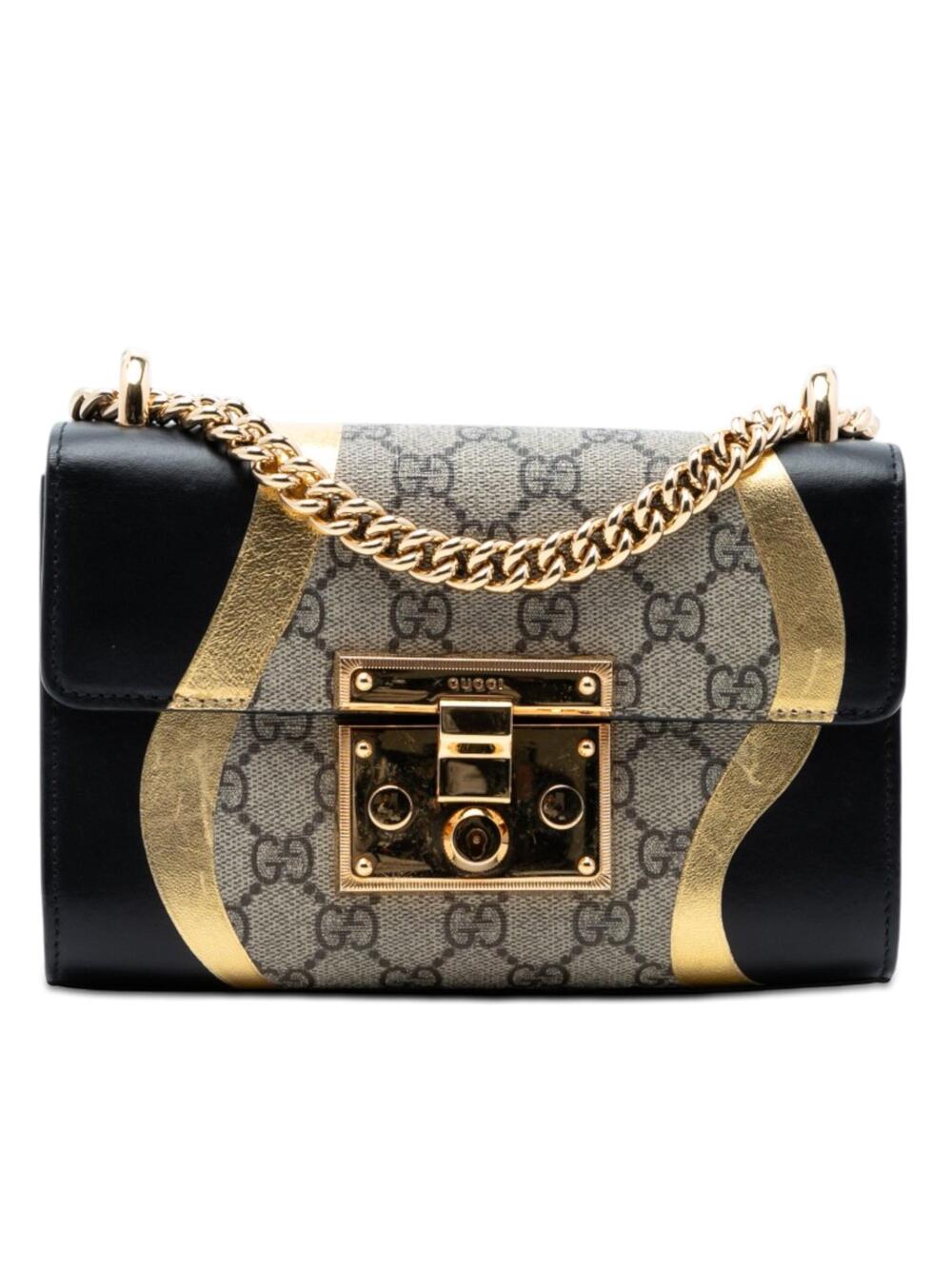 Gucci Padlock Shoulder Bag Gg Coated #298072G87B